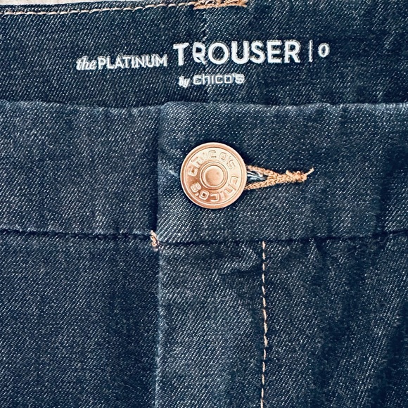 Chicos Platinum Tailored Trouser Jeans - Picture 10 of 11